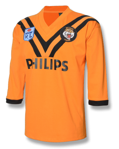 Balmain Tigers 1989 NSWRL Retro Jersey