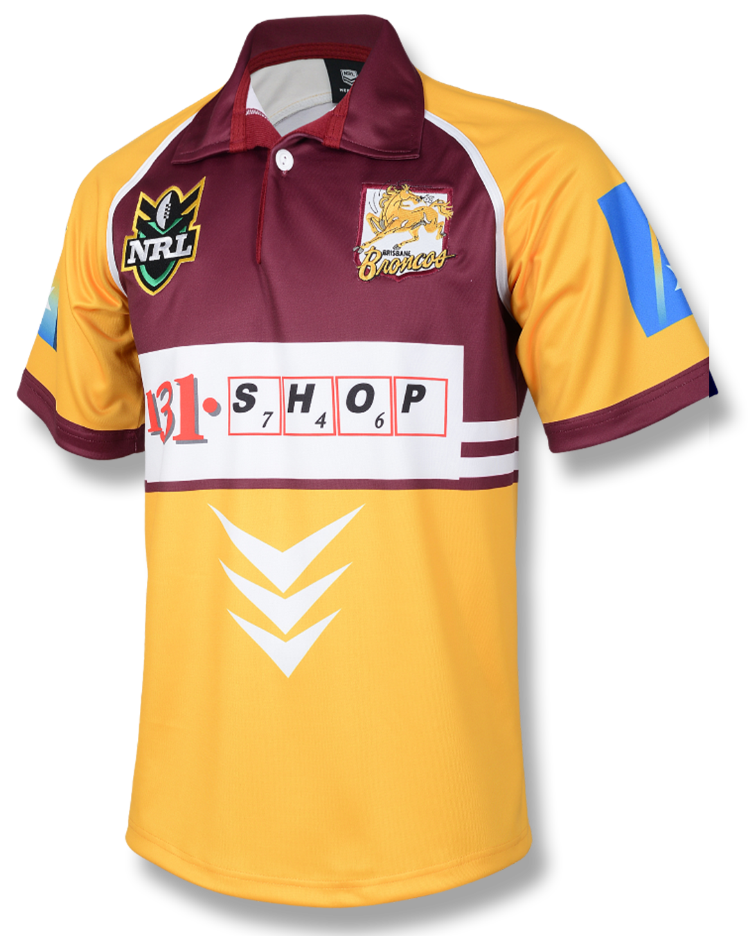 Brisbane Broncos 1999 NRL Alternate Retro Jersey