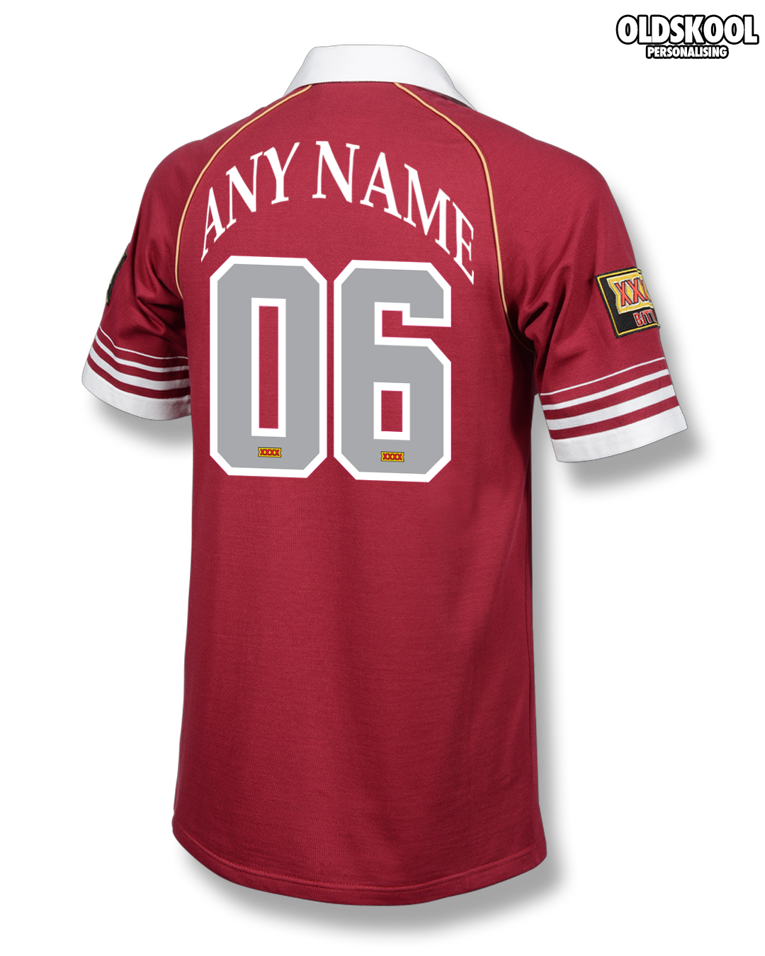 Queensland Maroons 2006 State of Origin Retro Jersey - Image 2