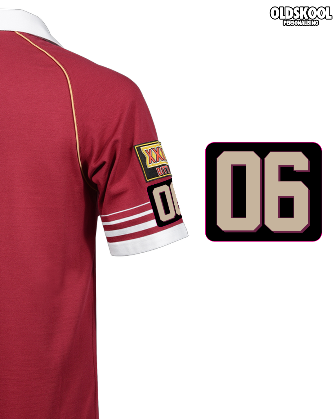 Queensland Maroons 2006 State of Origin Retro Jersey - Image 5